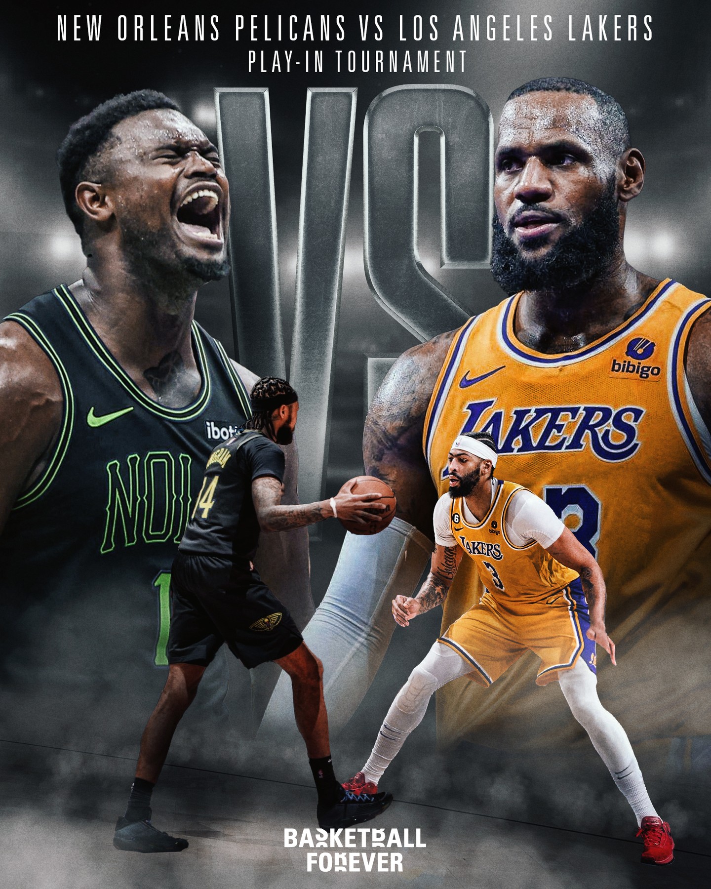 战火继续⚔️！湖人锁定第八&鹈鹕第七 附加赛双方再度对决